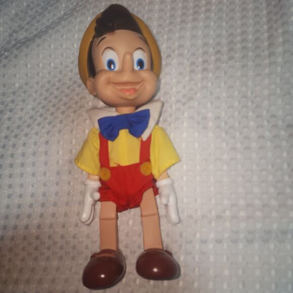 VINTAGE DISNEY PINOCCHIO JOINTED FIGURE APPLAUSE DOLL - Picture 2 of 5